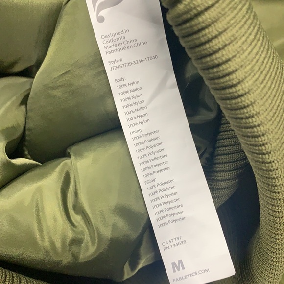 New Fabletic Iconic Bomber Jacket - Picture 7 of 8